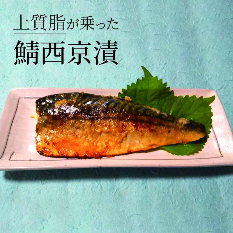 005A086y 【年内発送】上質脂が乗った 鯖西京漬け