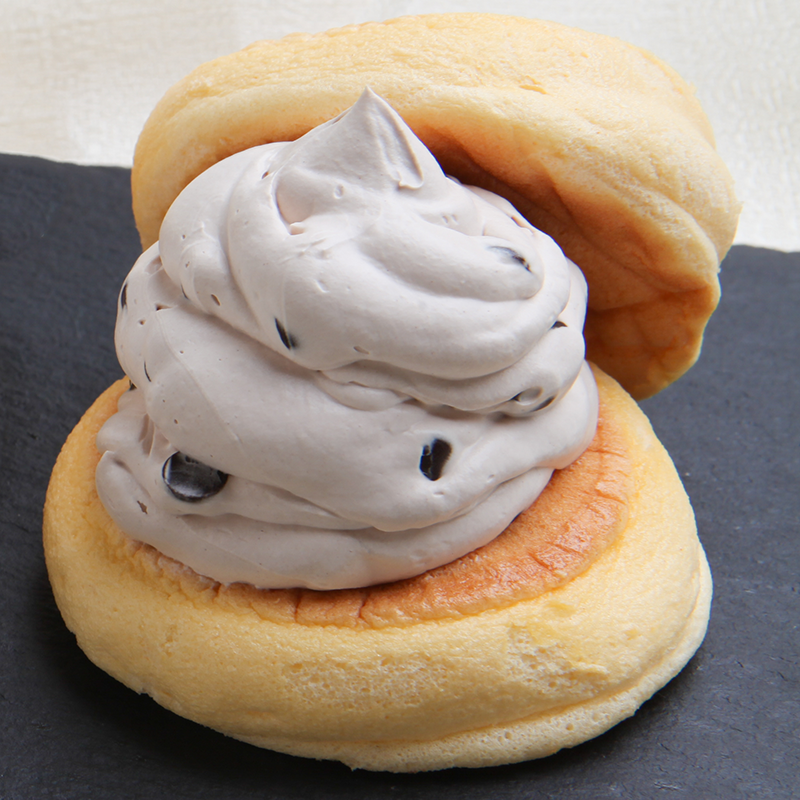 005A414 パンケーキカフェcafeblowの「ふわふわパンケーキ」3種・3個入