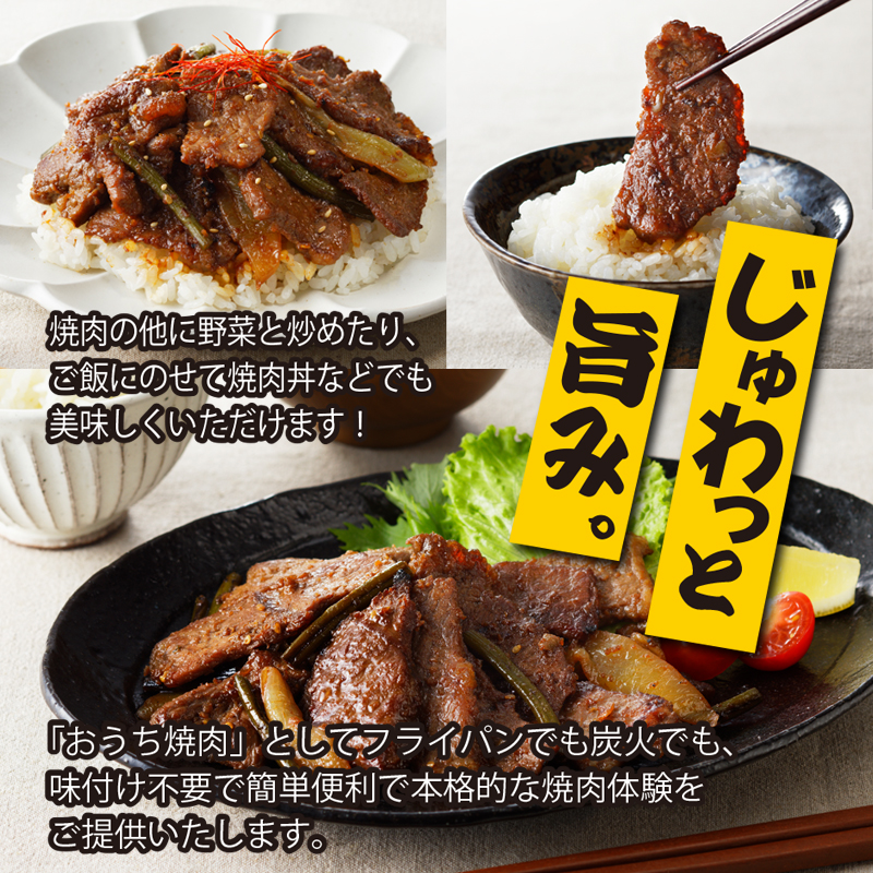 099H1766 「秘伝の極旨タレ漬け牛肉 OSAKA BLENDED BEEF」 8人前 2kg（冷凍パック 250ｇ×8袋）