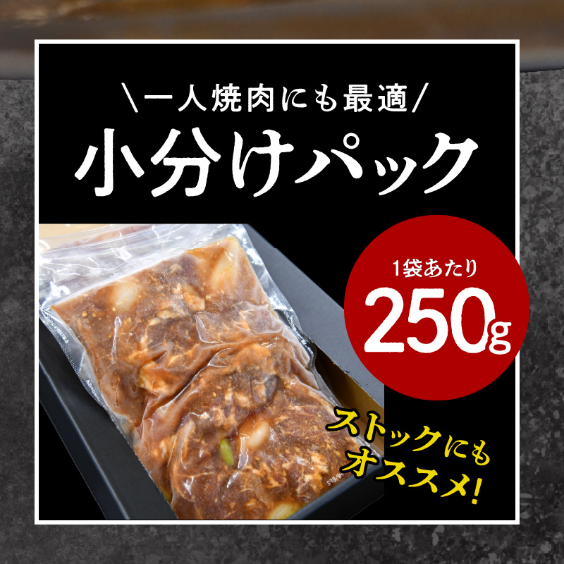 099H1766 「秘伝の極旨タレ漬け牛肉 OSAKA BLENDED BEEF」 8人前 2kg（冷凍パック 250ｇ×8袋）