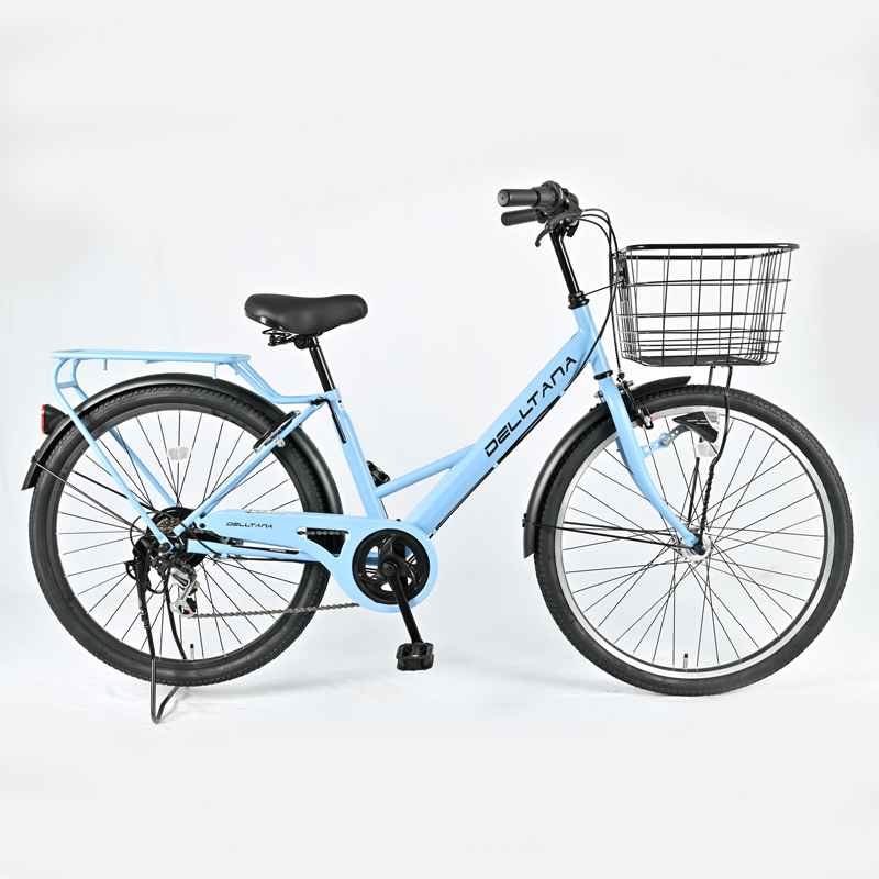 099X282 DELLTANA FAT 27.5型 オートライト 自転車【ブルー】