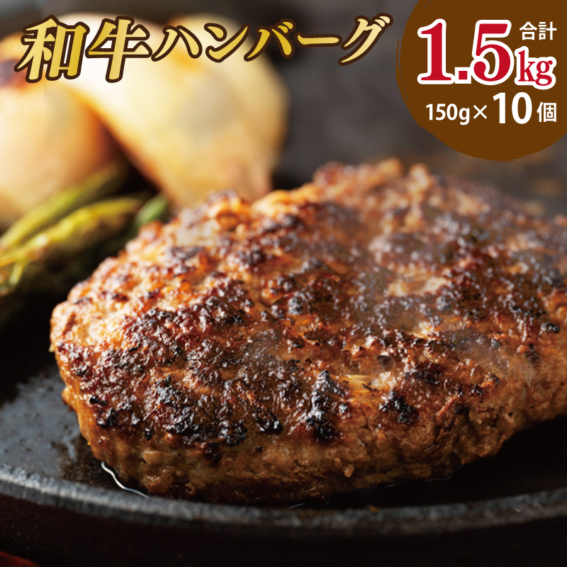 099H2293 国産 牛肉 100% ハンバーグ 1.5kg（150g×10個）