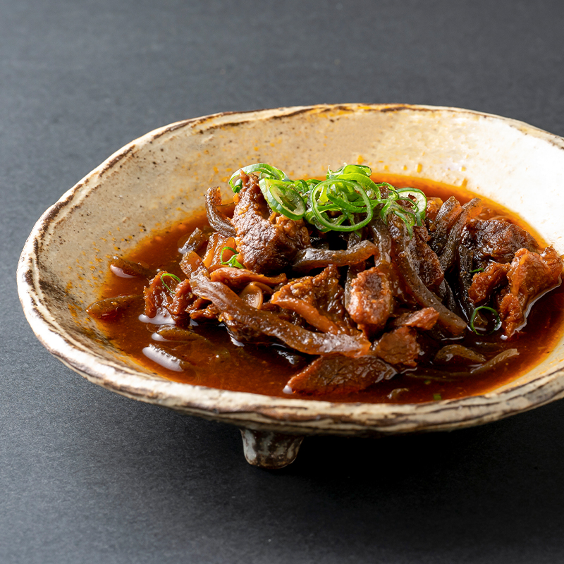 010B579 焼肉屋が作る国産熟成牛甘辛すじ煮込み（220g×6個）