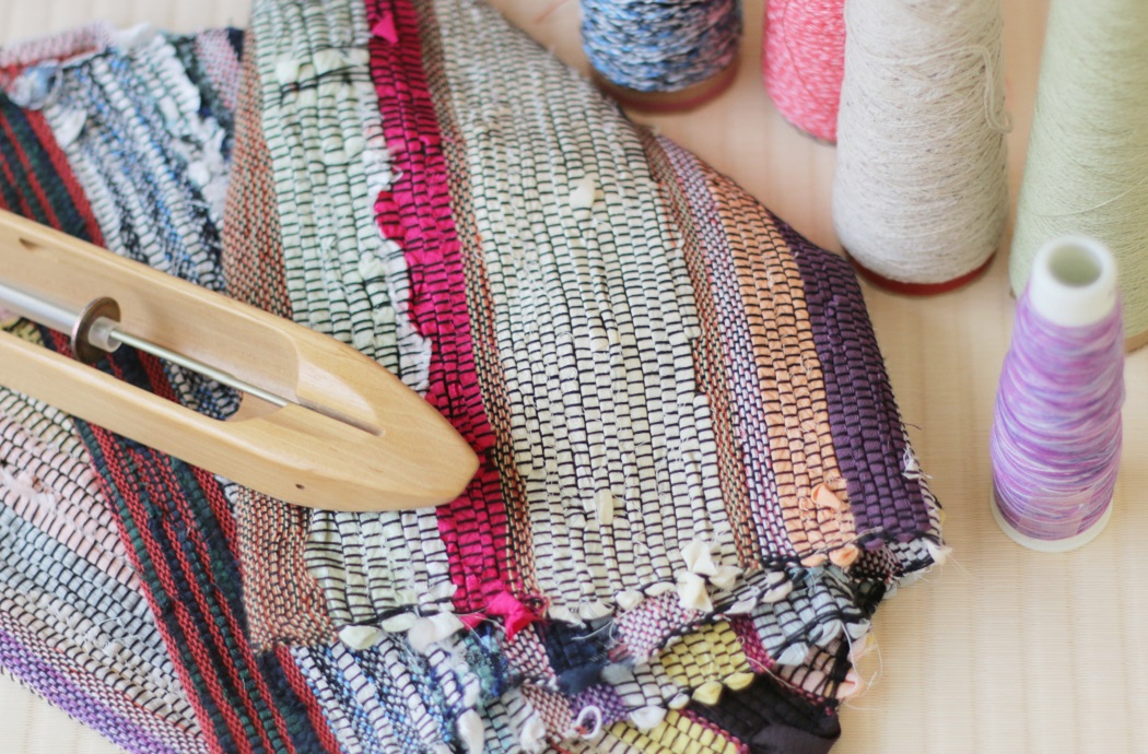 古布が個性溢れる作品に生まれ変わる！裂き織りアトリエ  新設プロジェクト！ 
